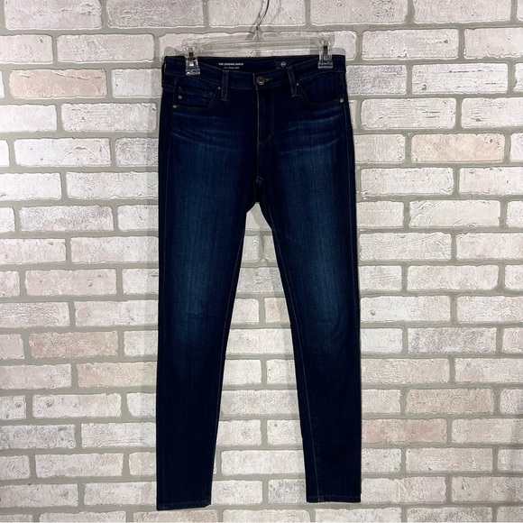 Ag The Legging Ankle Super Skinny Jeans in Coal Grey Size 25 - Picture 3 of 10